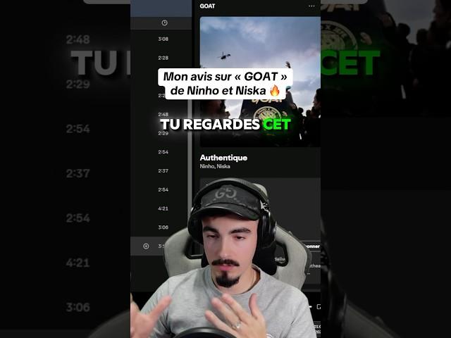 Mon avis à chaud sur GOAT de Ninho x Niska  #rap #niska #ninho #goat #reaction