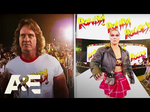 WWE Biography: "Rowdy" Roddy Piper's Special Connection With Ronda Rousey | A&E