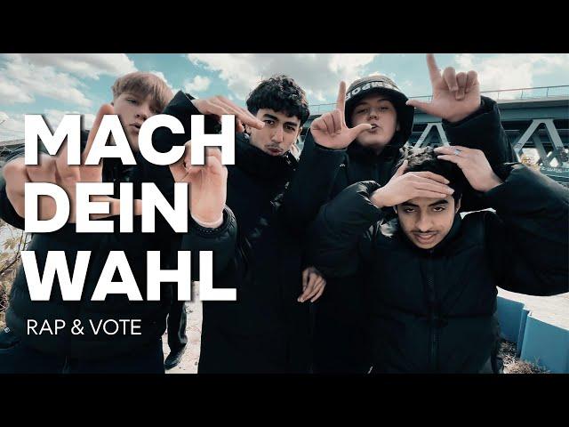 Mach dein Wahl / Rap&Vote U16-Europawahlen