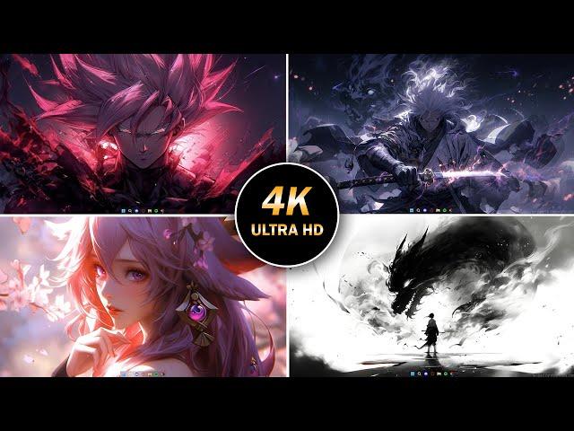 TOP 10 Best ANIME Live Wallpapers (Lively Wallpaper) - Free download #rainmeter #animewallpapers