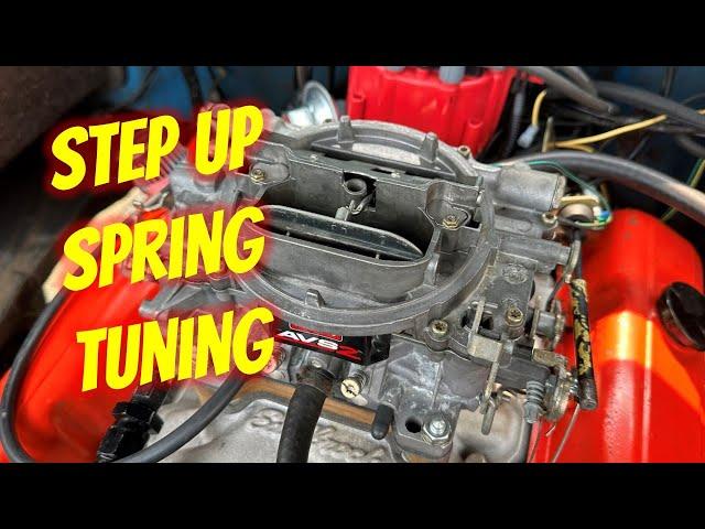 Edelbrock Carburetor Step Up Springs for Tuning