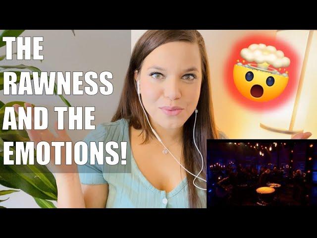 SINGER REACTS TO | DISTURBED SOUND OF SILENCE REACTION (LIVE) | MUSIC REACTION VIDEOS