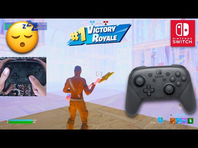 Nintendo Switch Pro Controller Handcam ASMR  Fortnite Box Fights Gameplay 