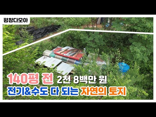 시내 5분 거리인데 온통 자연뿐인 곳! 매매가 2800만원인 자연 속 토지를 소개합니다~!