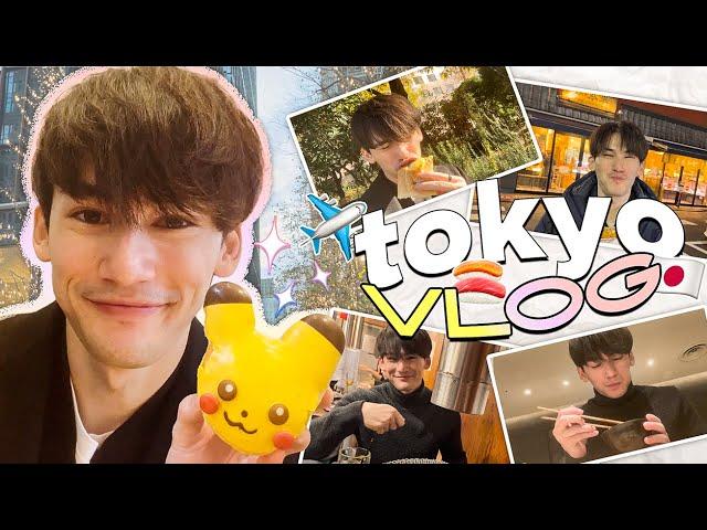 tokyo vlog | pokemon donuts, japanese food & getting lost in tokyo