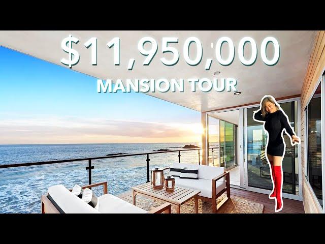 OCEAN-VIEW $11,950,000 MANSION TOUR | Malibu