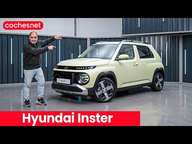 Hyundai Inster Eléctrico 2024 | Primer vistazo / Test / Review en español | coches.net