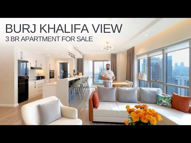 2 BEDROOM APARTMENT FOR SALE IN DOWNTOWN DUBAI, BURJ KHALIFA VIEW