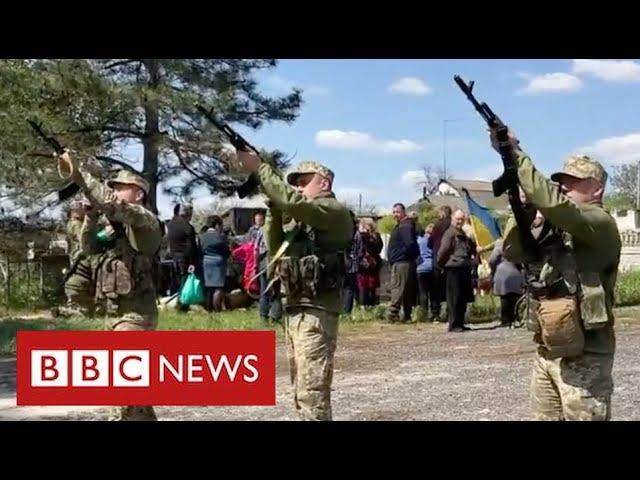 Defiance and anger: rural Ukraine unites against Russia’s aggression - BBC News