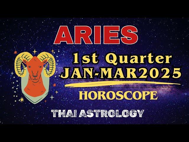 Horoscope for ARIES Ascendant (1st Quarter JAN-MAR2025)