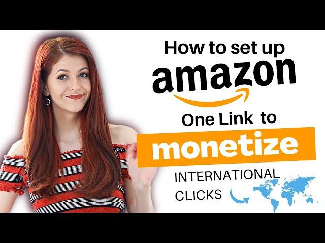 How To Get Universal Amazon Affiliate Links With Amazon One Link - 2024 Setup Tutorial For Bloggers