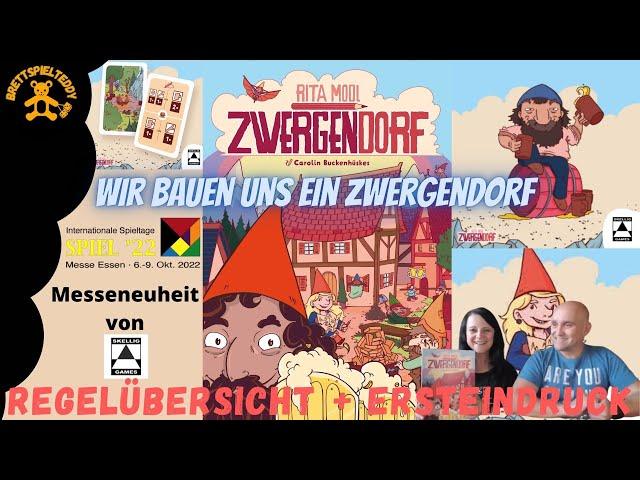 Zwergendorf - Spiel - Rita Modl - Brettspiel Teddy - Boardgames