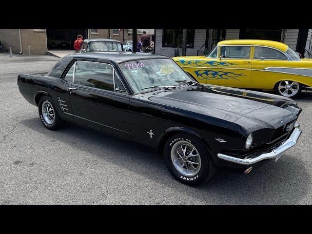 Test Drive 1966 Ford Mustang $17,900 Maple Motors #3086