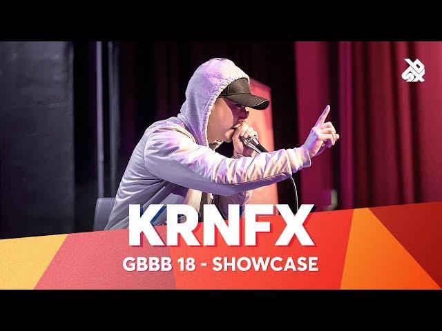 KRNFX | Grand Beatbox Battle Showcase 2018