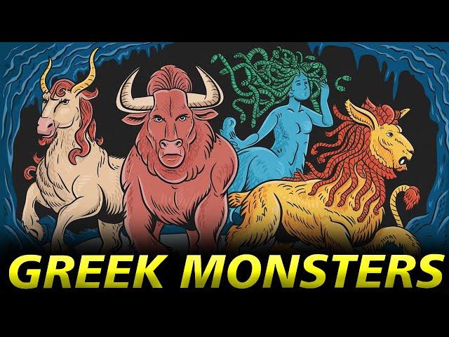 Monsters of Greek Mythology & Folklore Explained - 4K History