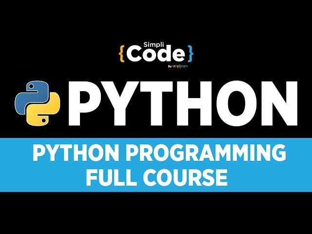 Python For Beginners | Python Full Course 2023 | Python Tutorial | Python Programming | SimpliCode