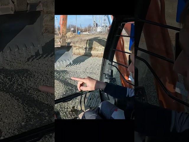 ПЛАНИРОВКА ЭКСКАВАТОРОМ В ОТМЕТКУ!!!    #excavator #doosan #hitachi