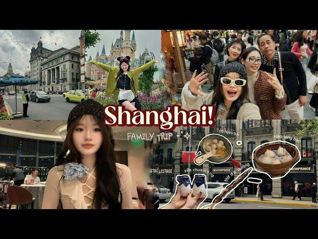 Shanghai vlog  | Disneyland, sinh nhật bất ngờ, shopping, food tour, city walk | CiciFilm