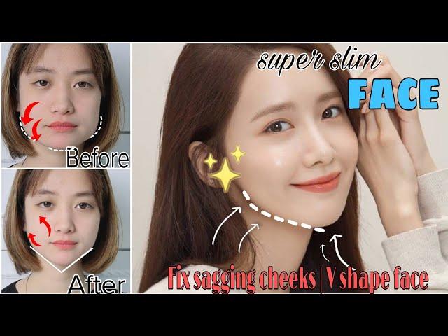 Top Exercises For Face | Get Slim Face | Reduce Double Chin | Fix Sagging Cheeks | V Shape Face