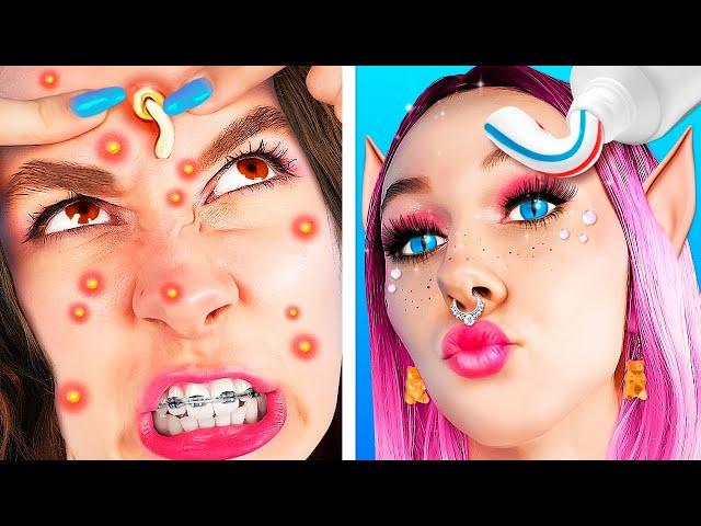 From NERD to POPULAR | Extreme Makeover for E-Girl