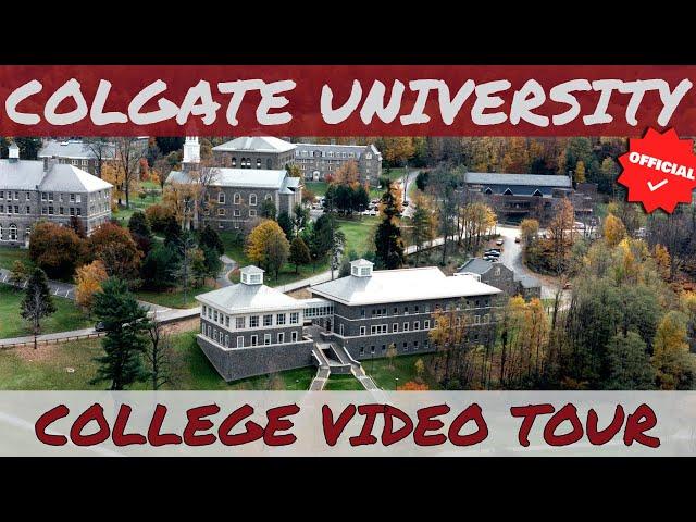 Colgate University - Official College Video Tour