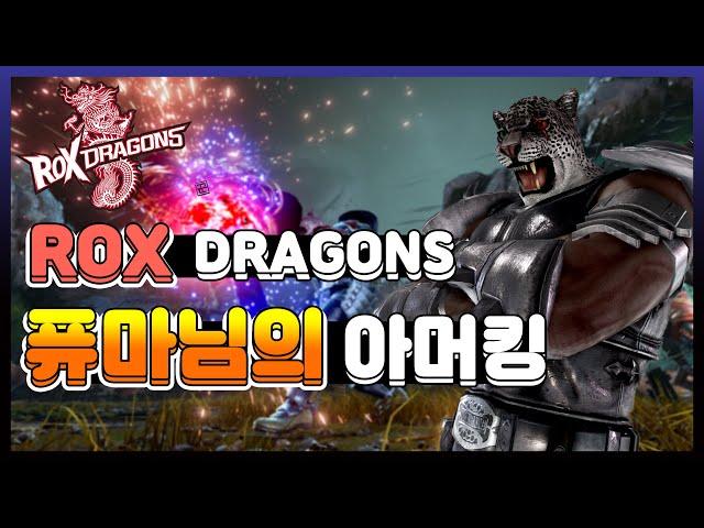 Tekken7 VS ROX DRAGONS PUMA`s ArmorKing!!