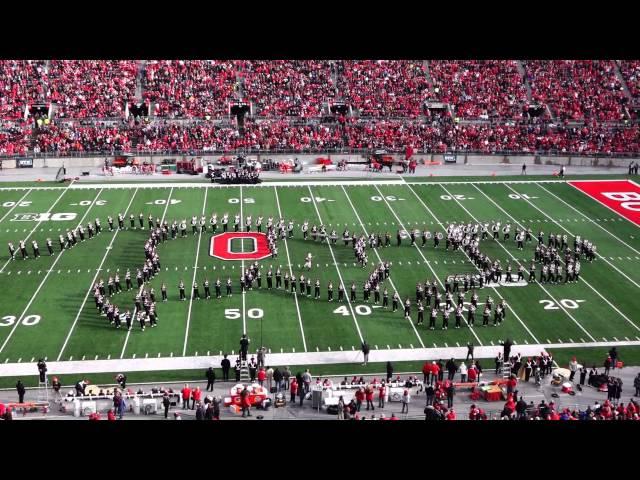 OSUMB 11 22 2014 Entire Game Day Ohio State vs Indiana TBDBITL