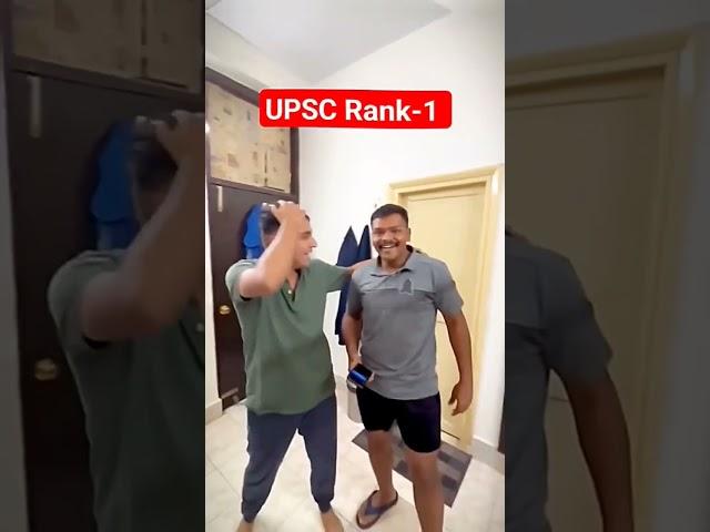 UPSC CSE rank 1 Aditya Srivastava shorts #topper #rank1 #kumarcreators