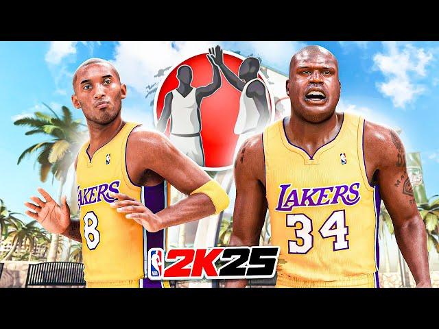 KOBE BRYANT and SHAQ CENTER BUILDS DOMINATE in NBA 2K25