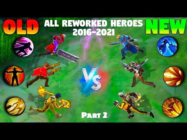 (PART 2) ALL THE REWORKED HERO SKILLS SINCE THE RELEASE OF MOBILE LEGENDS 2016-2024