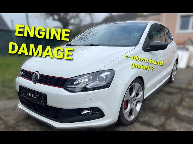 I bought a cheap Polo 6R GTI with ENGINE PROBLEMS...
