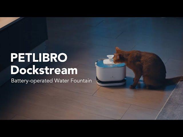 PETLIBRO Dockstream Pet Water Fountain | Fully Cordless Fountain