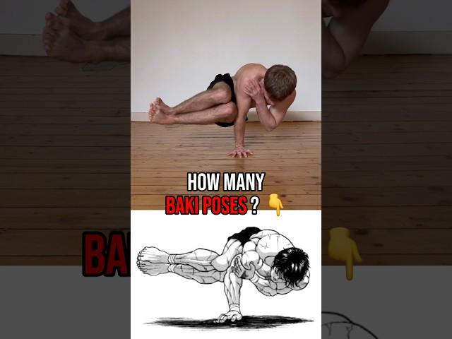 10 Baki poses  #flexibility #mobility #stretching #exercise #baki #workout #training #yoga #wtf