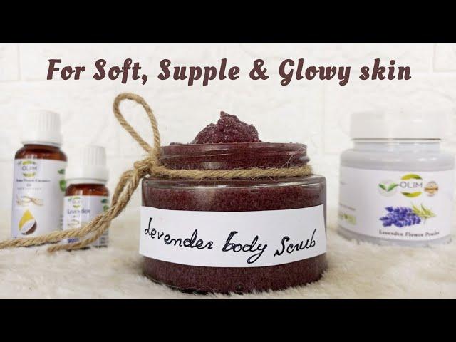 Homemade Body Scrub For Soft & glowy Skin