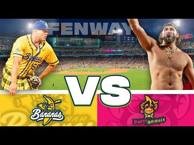 Savannah Bananas at Fenway Park Game Highlight | Banana Ball Classic