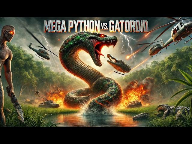Mega Python VS Gatoroid | Action | HD | Full Movie in English