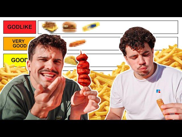 THE ULTIMATE FRITUUR TIER LIST  *BELGIAN FAST FOOD*