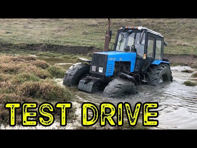 TEST DRIVE | Tractor Belarus 1221 On Marshes