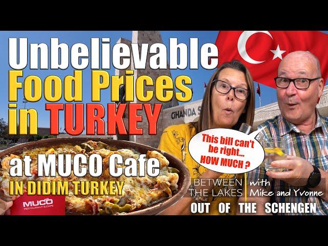 Unbelievable Food Prices in Didim Turkey - Between the Lakes with Mike & Yvonne in Turkey