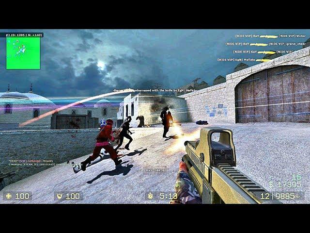 CSS: Zombie Survival Mod - de_dust2 - [Boss Zombies]