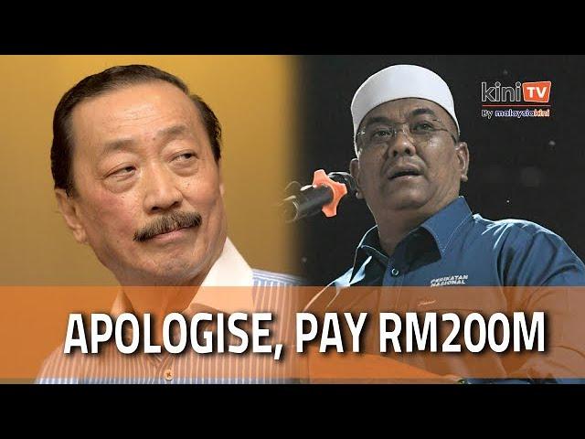 Vincent Tan demands apology, RM200m compensation from Sanusi