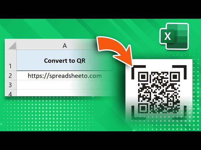 Create QR Codes in Excel Quick and Easy (For Free)