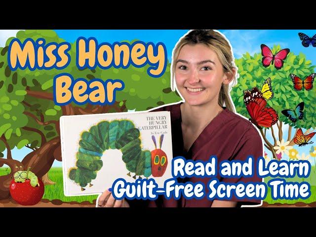 Speech Therapist Reads "The Very Hungry Caterpillar" | Early Language Skills | Read Aloud