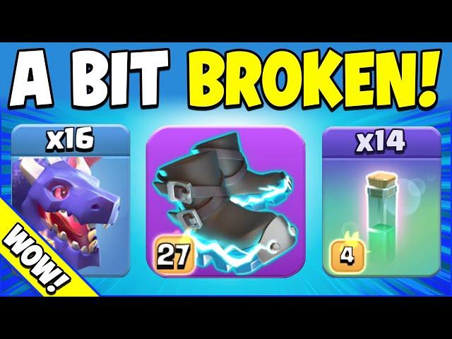 Electro Boots + 14 Invisibility Spells = BROKEN! Best TH17 Attack Strategy (Clash of Clans)