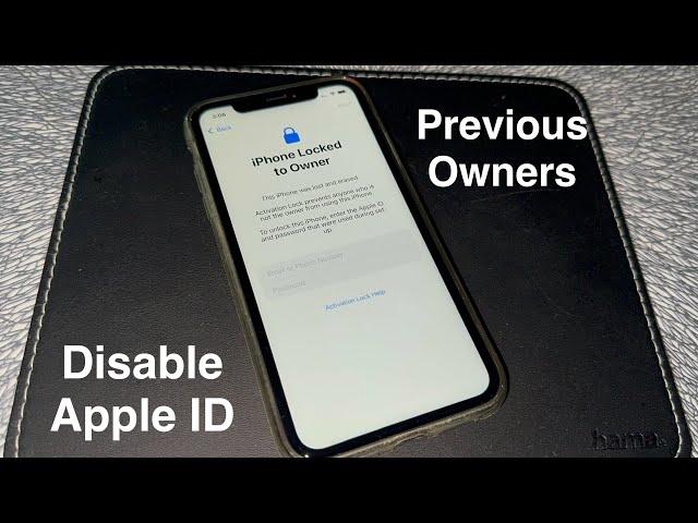 how to remove icloud lock without previous owner 100% success disable apple id iphone