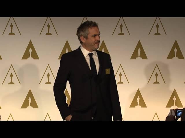 Alfonso Cuarón at the 86th Oscars® Nominees Luncheon