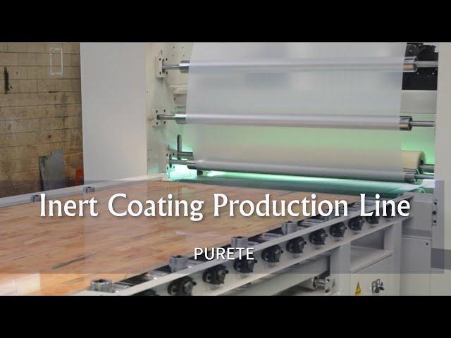 PURETE Finishing | Inert Coating Line for Wood and Sandwich Panels