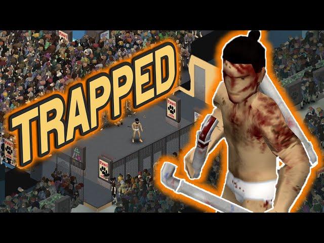 Trapped with 10,000 Zombies For 100 Days