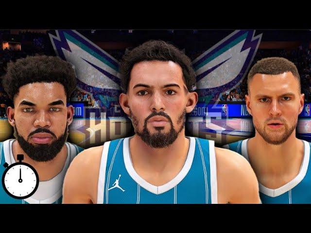 CAN I REBUILD THE HORNETS IN 10 MINUTES IN NBA 2K25?