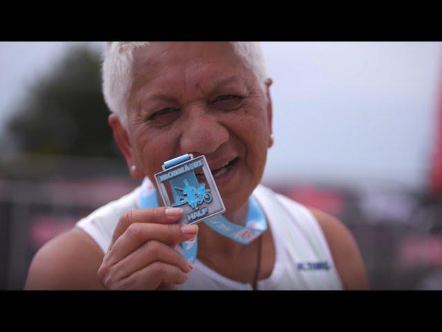 73-year-old kuia inspires participation in IronMāori